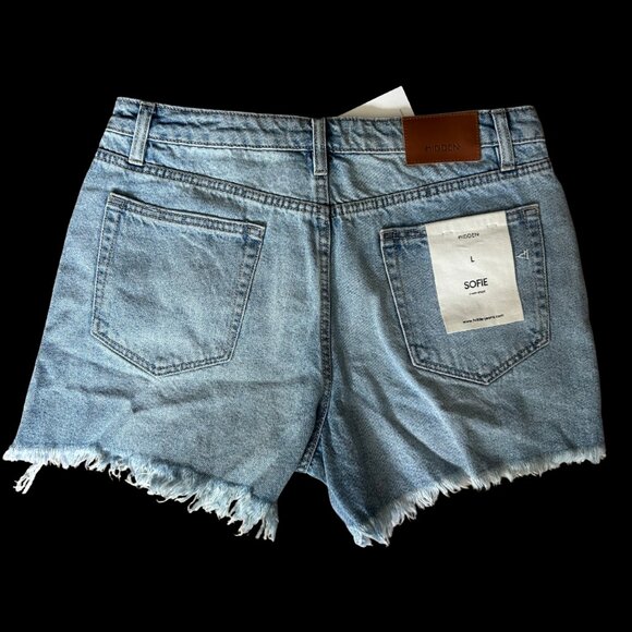 NWT Hidden Denim Sophie Mom Shorts - Picture 2 of 2